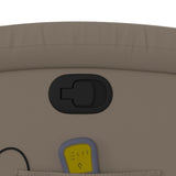 Fauteuil de massage inclinable Cappuccino Similicuir