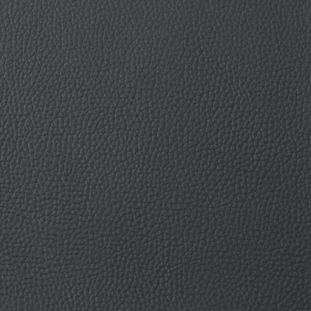 Fauteuil inclinable en cuir véritable noir