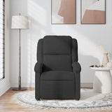 Fauteuil de massage inclinable noir velours