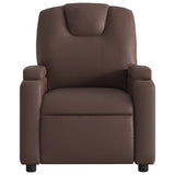 Fauteuil inclinable Marron Similicuir