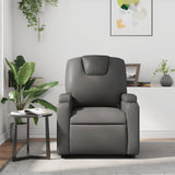 Fauteuil inclinable Gris Similicuir