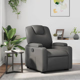 Fauteuil inclinable Gris Similicuir
