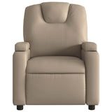 Fauteuil de massage inclinable Cappuccino Similicuir