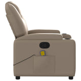 Fauteuil de massage inclinable Cappuccino Similicuir
