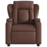 Fauteuil inclinable Marron Similicuir