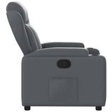 Fauteuil inclinable Gris Similicuir