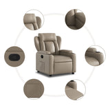 Fauteuil inclinable Cappuccino Similicuir