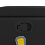 Fauteuil de massage inclinable Noir Similicuir