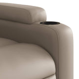 Fauteuil de massage inclinable Cappuccino Similicuir