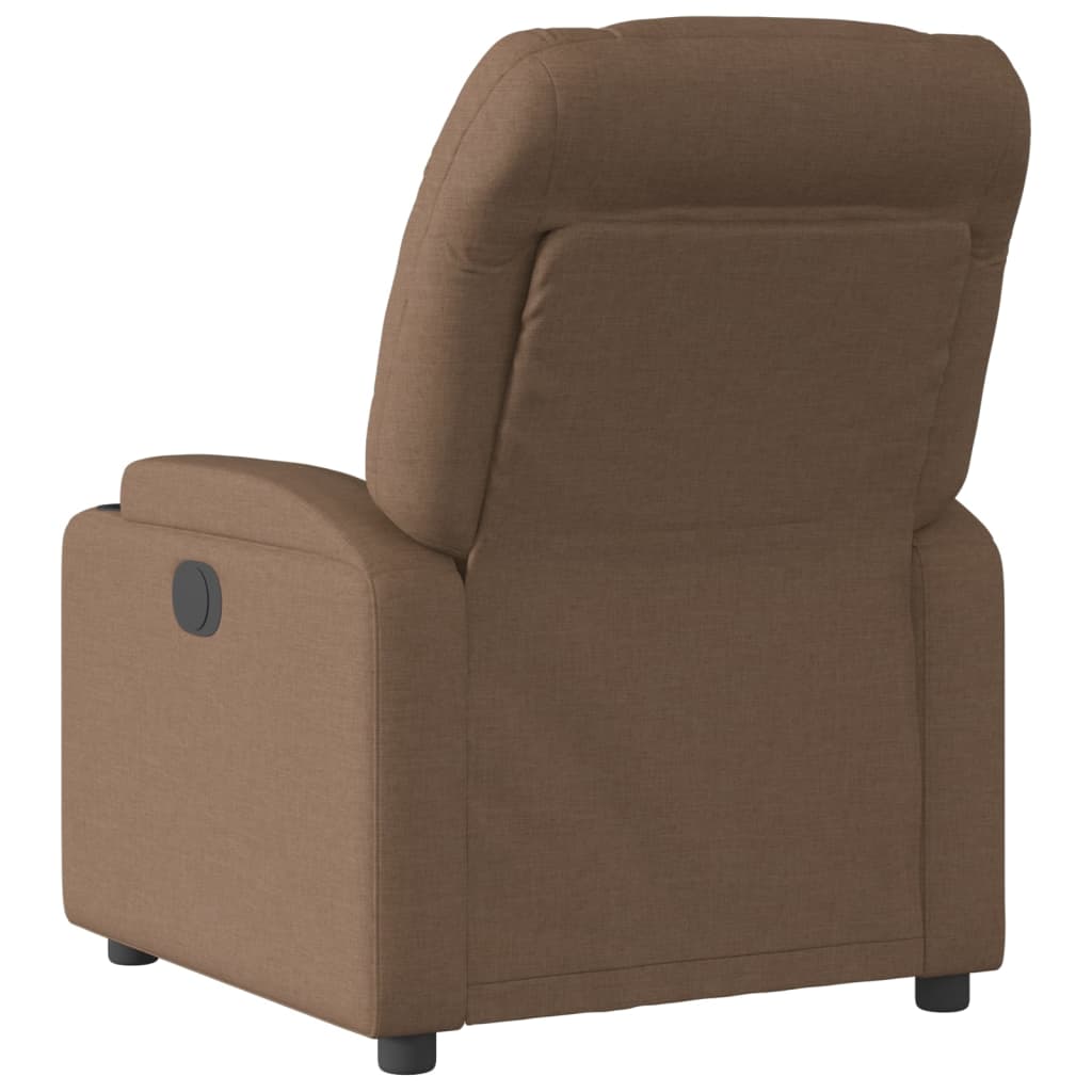 Fauteuil inclinable Marron Tissu