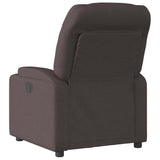 Fauteuil inclinable Marron foncé Tissu