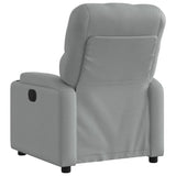 Fauteuil inclinable Gris clair Tissu