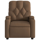 Fauteuil inclinable Marron Tissu