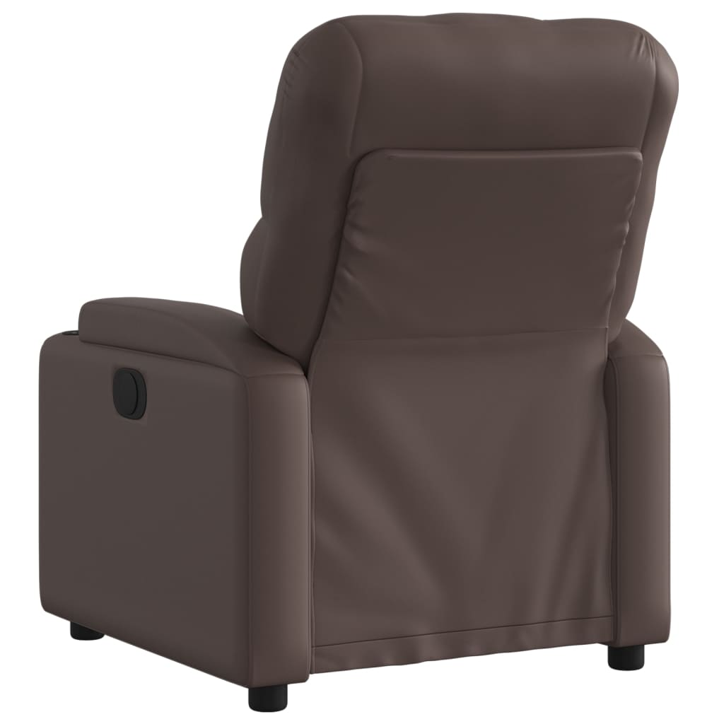 Fauteuil inclinable Marron Similicuir