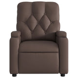 Fauteuil inclinable Marron Similicuir