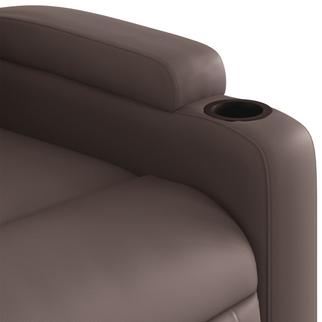 Fauteuil inclinable Marron Similicuir