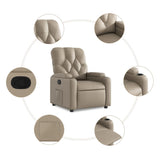 Fauteuil inclinable Cappuccino Similicuir