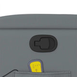 Fauteuil de massage inclinable Gris Similicuir