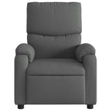 Fauteuil inclinable Gris foncé Tissu