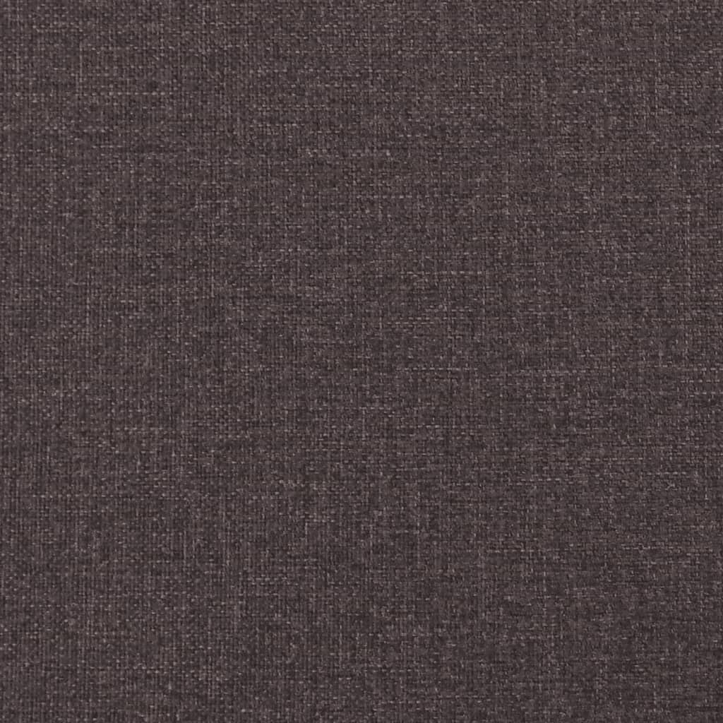 Fauteuil inclinable Marron foncé Tissu