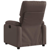 Fauteuil de massage inclinable Marron Similicuir