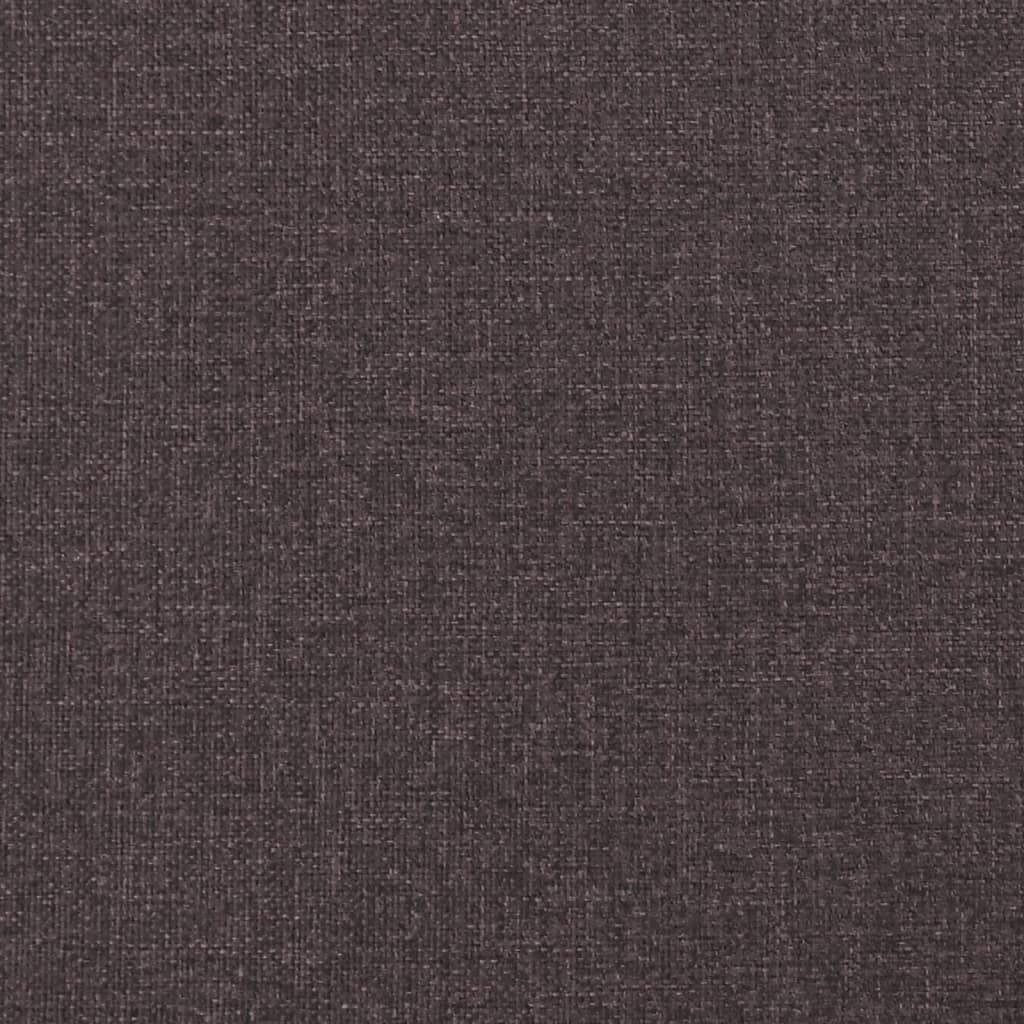 Fauteuil inclinable Marron foncé Tissu