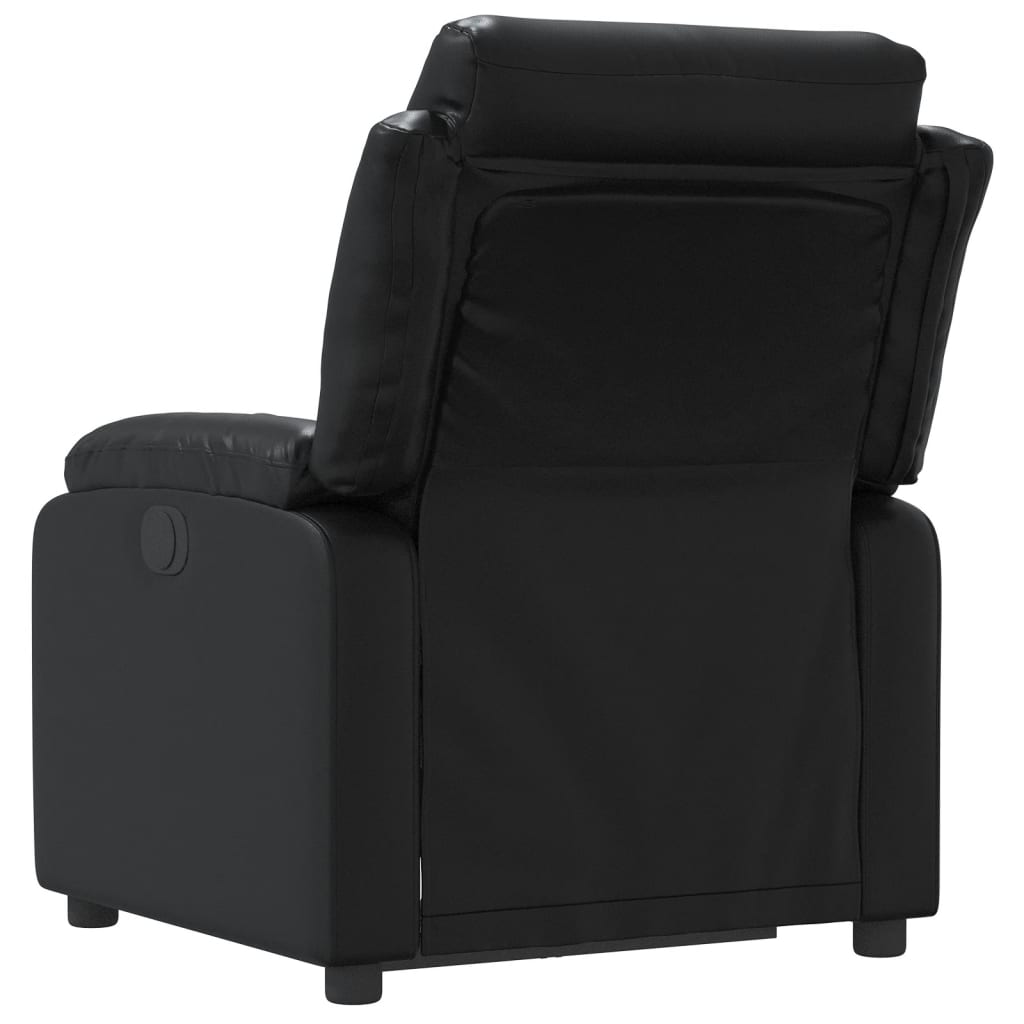 Fauteuil inclinable Noir Similicuir