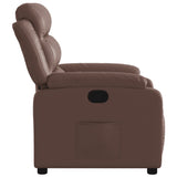 Fauteuil inclinable Marron Similicuir