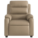 Fauteuil de massage inclinable Cappuccino Similicuir