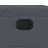 Fauteuil inclinable Gris foncé Velours