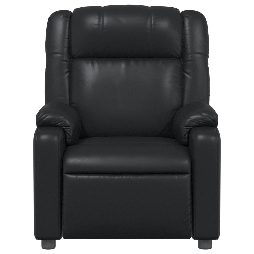 Fauteuil inclinable Noir Similicuir