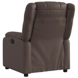 Fauteuil inclinable Marron Similicuir