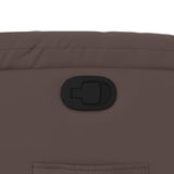 Fauteuil inclinable Marron Similicuir