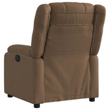 Fauteuil inclinable Marron Tissu
