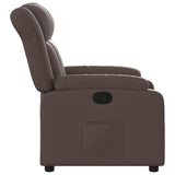 Fauteuil inclinable Marron Similicuir