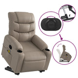 Fauteuil inclinable de massage Cappuccino Similicuir