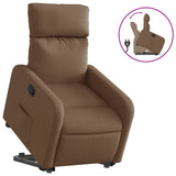 Fauteuil inclinable Marron Tissu