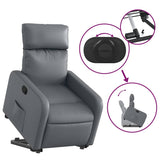 Fauteuil inclinable Gris Similicuir