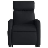 Fauteuil inclinable électrique noir similicuir