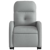 Fauteuil inclinable Gris clair Tissu