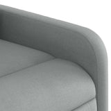 Fauteuil inclinable Gris clair Tissu