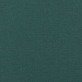 Ensemble de canapés 2 pcs vert foncé tissu