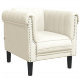 Ensemble de canapés 3 pcs crème velours