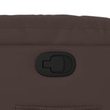 Fauteuil inclinable Marron Similicuir