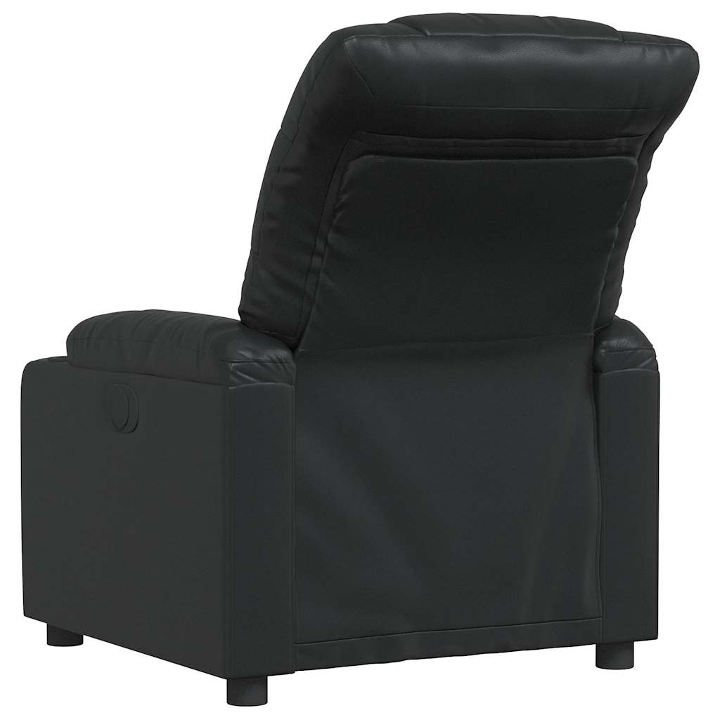 Fauteuil inclinable Noir Similicuir