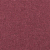 Fauteuil de massage inclinable Rouge bordeaux Tissu