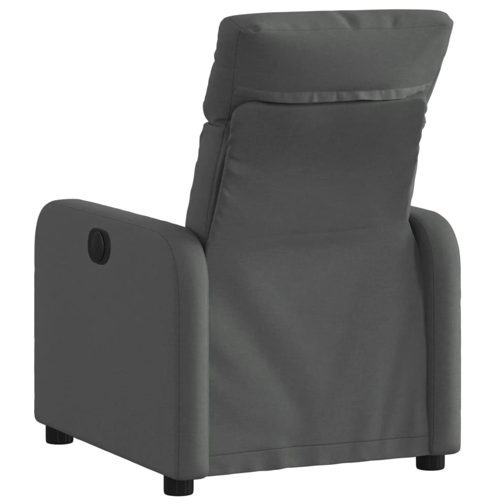 Fauteuil inclinable Gris foncé Tissu