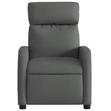 Fauteuil inclinable Gris foncé Tissu