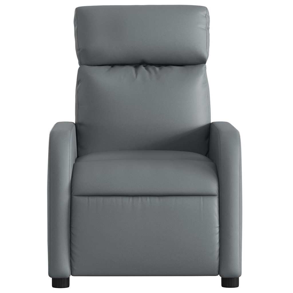 Fauteuil inclinable Gris Similicuir
