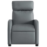 Fauteuil inclinable Gris Similicuir